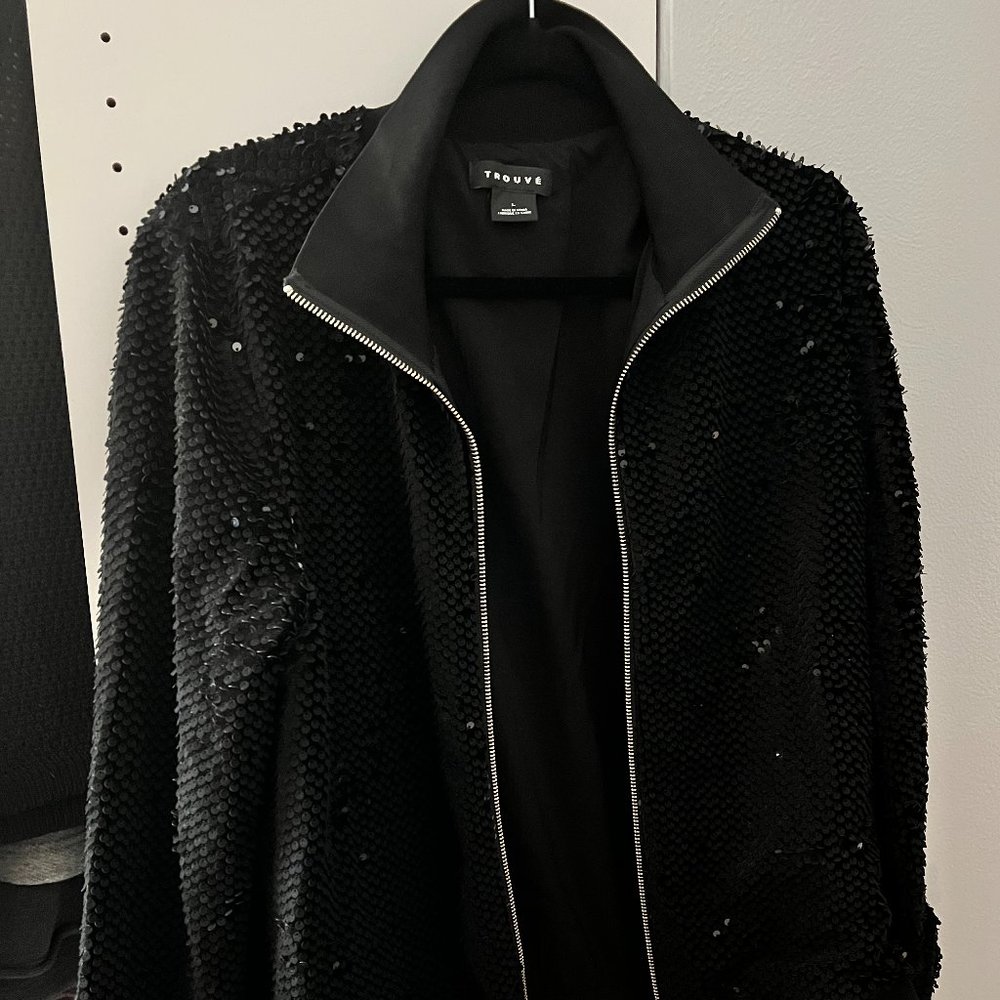 TROUVE' SEQUIN JACKET